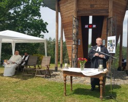 IX. ekumenická bohoslužba u Kaple Nejsvatější Trojice v Kunclův Mlýn v Brzině