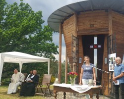 IX. ekumenická bohoslužba u Kaple Nejsvatější Trojice v Kunclův Mlýn v Brzině